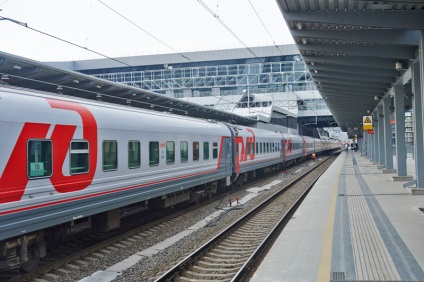 Trenul St. Petersburg - Adler (Sochi) (- Nord Palmira -) preturi, disponibilitatea de locuri, posibilitatea