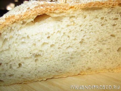 Pâine de grâu - o rețetă pas cu pas cu o fotografie, gustoasă și simplă