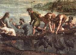 Raphael Santi festmények kárpitok a Sixtus-kápolna