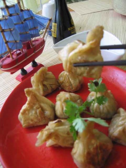 Recept kínai gombóc - Van Tan (Won Ton) c fotó