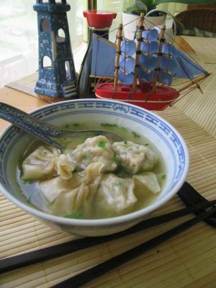 Recept kínai gombóc - Van Tan (Won Ton) c fotó