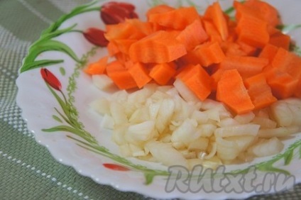 Recept pilaf csirkével és ananász - a recept egy fotó