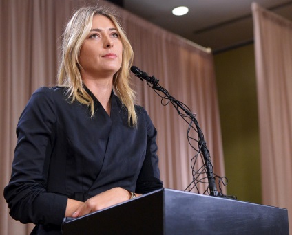 Jucătorul de tenis rus Sharapova are 30 de ani