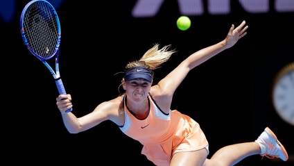 Jucătorul de tenis rus Sharapova are 30 de ani