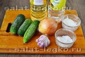 Salata Nezhinsky de la castraveți pentru iarnă fără sterilizare - rețete simple