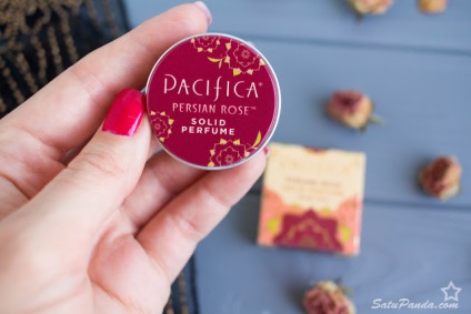 Satu panda blog pacifica persian trandafir - parfum solid natural, tip