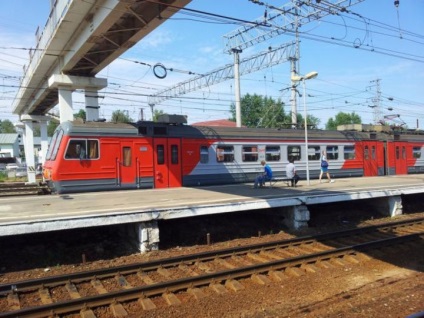 Eșecul a avut loc în circulația trenurilor electrice din cauza rănirii la stația 