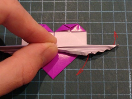 Ne plimbați origami-inima cu aripi - târg de maeștri - manual, manual