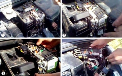 Scoaterea și înlocuirea bateriei la revista auto Peugeot 308