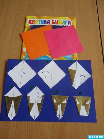 Sowgirl in tehnica origami »