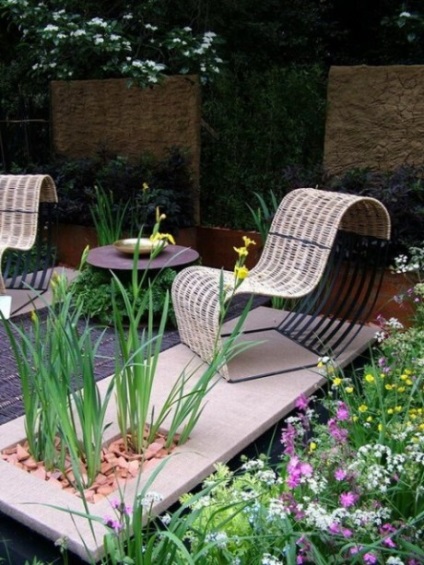 Създаване на градина в стила на Арт Нуво, който сади, за да изберете