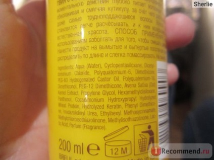 Spray-conditioner brelil numero balsam instant bifazic instant cu extract de ovaz -