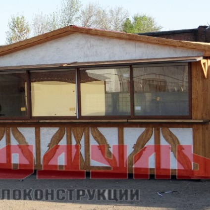 Kereskedelmi pavilonok építése Krasnodar
