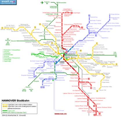 Scheme de metrou din diferite țări și orașe