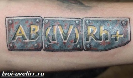 vér tetoválás