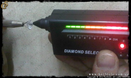 Tester de pietre prețioase - selector de diamante ii