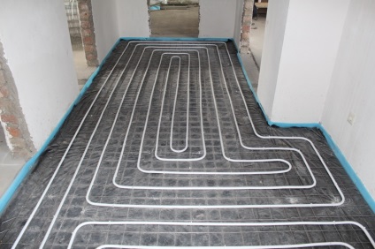 Greseli tipice de instalare a unei podele încălzite cu apă