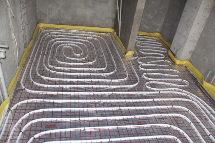 Greseli tipice de instalare a unei podele încălzite cu apă