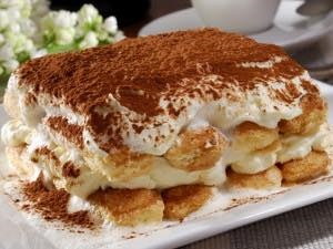 Tiramisu, acasă, rețetă clasică, cu cireș, acasă, cafea simplă, fotografie