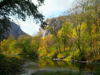 Zone turistice din Bashkortostan - Cheile Muradymovului