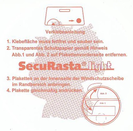 Zona Umwelt - eco-autocolant pentru intrarea în centrul orașului german