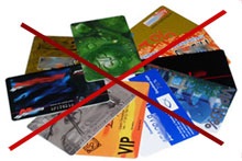 Distrugerea cardurilor din plastic