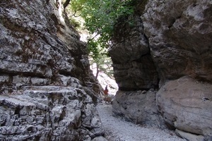 Imbros Gorge on Crete fotografie, locatia pe harta, descriere - toate