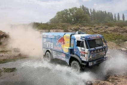 Dispozitivul celui mai renumit kamaz din întreaga lume!