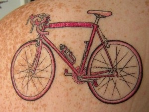 Tatuaj pentru biciclete