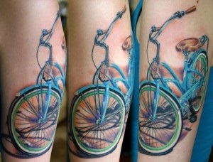 Tatuaj pentru biciclete