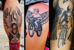 Tatuaj pentru biciclete