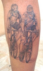 Tatuaj pentru biciclete