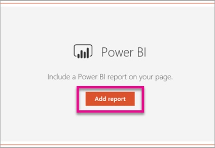 Folosind partea web a rapoartelor în Sharepoint online, microsoft power bi