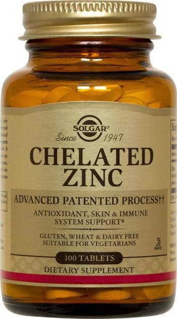 Zinc Chelate Instrucțiuni de utilizare, descriere și recenzii