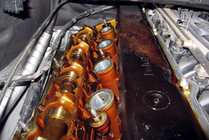 Rezultatul uleiului cauzează caracteristicile motorului și uleiului