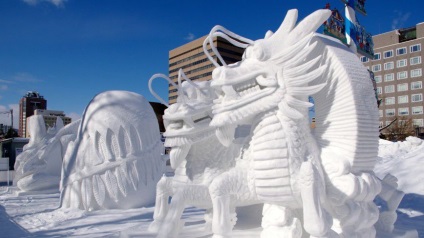 Téli szobor 38 extravagáns formák a hó és jég - Fair Masters - kézzel készített, kézzel készített