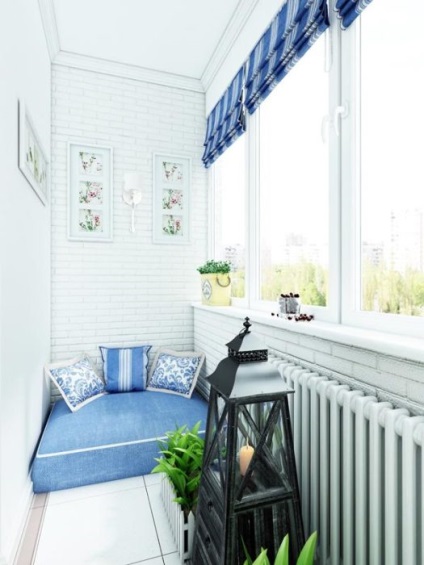 20 Idei actuale cum să creați un interior confortabil pe balcon și loggia