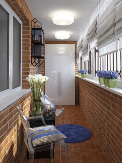 20 Idei actuale cum să creați un interior confortabil pe balcon și loggia