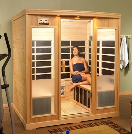 50 Fotografie de beneficii de sauna infrarosu și rău, cum să vizitați