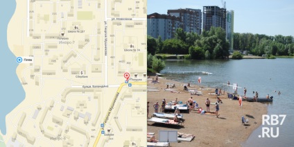 7 Locuri în Ufa unde puteți înota și faceți plajă