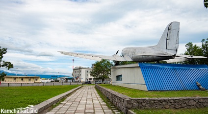 Aeroportul din orașul Elizovo, Kamchatka, kamchatkaland