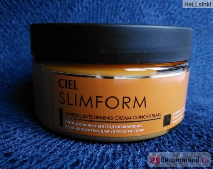 Cremă anti-celulită ciel parfum de înălbire concentrat pentru elasticitatea pielii slimform -