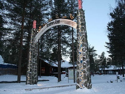 Arctic grădină zoologică din Ranua în Finlanda