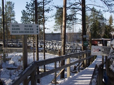 Arctic grădină zoologică din Ranua în Finlanda