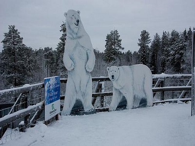 Arctic állatkert Ranua Finnország