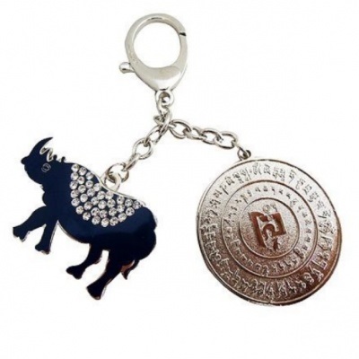 Keychain - elefant albastru și rinocer albastru, magazin online 