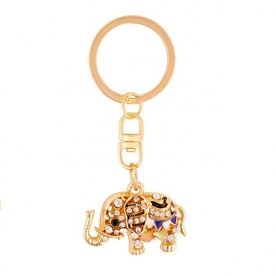 Keychain - elefant albastru și rinocer albastru, magazin online 