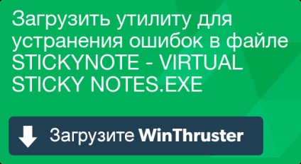 Ce este stickynote - lipicios virtual și cum să o repari conține viruși sau este în siguranță