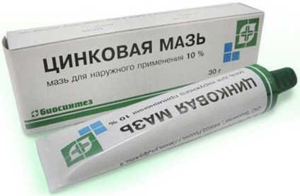 Unguent de zinc pentru psoriazis - eficacitate, contraindicații și utilizare