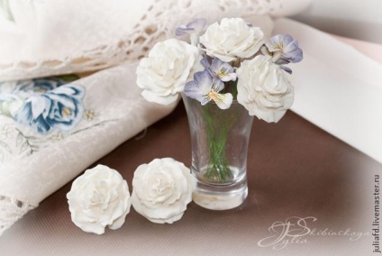 Facem trandafiri englezi din Foamiran - târg de meșteșugari - manual, manual